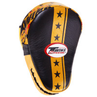 Лапа боксерська вигнута тренувальна шкіра TWINS FPML10-51 25x19x9см 1штука кольори в асортименті