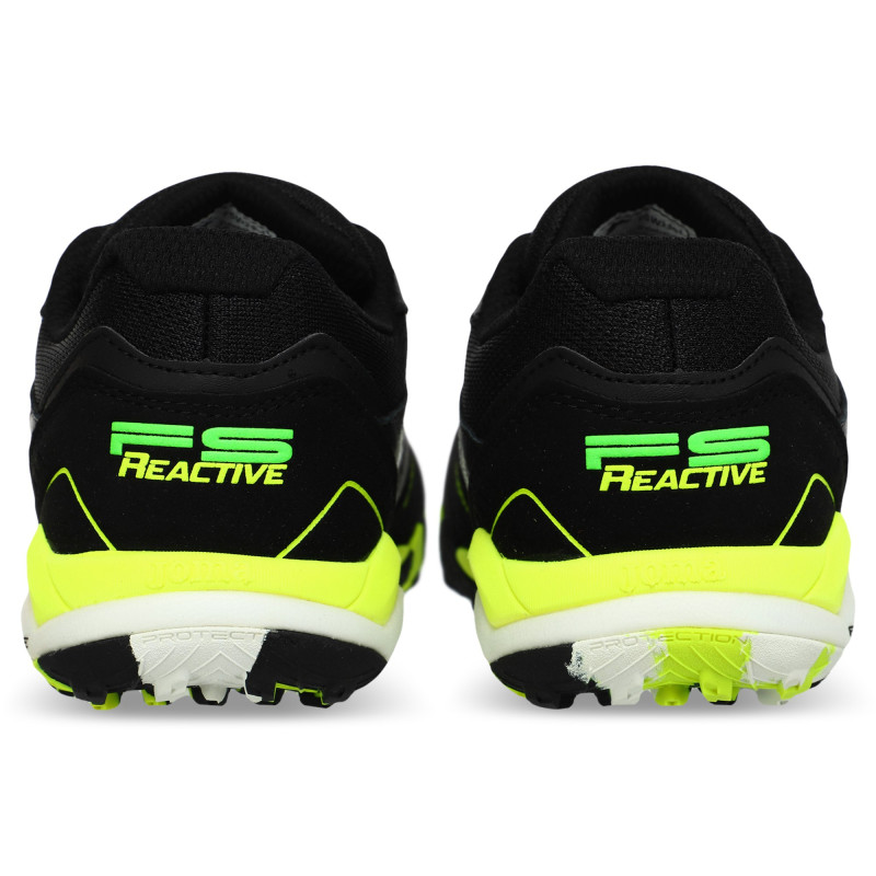 Сороконіжки футбольні Joma FS REACTIVE FSW2301TF розмір 39-44 чорний-салатовий