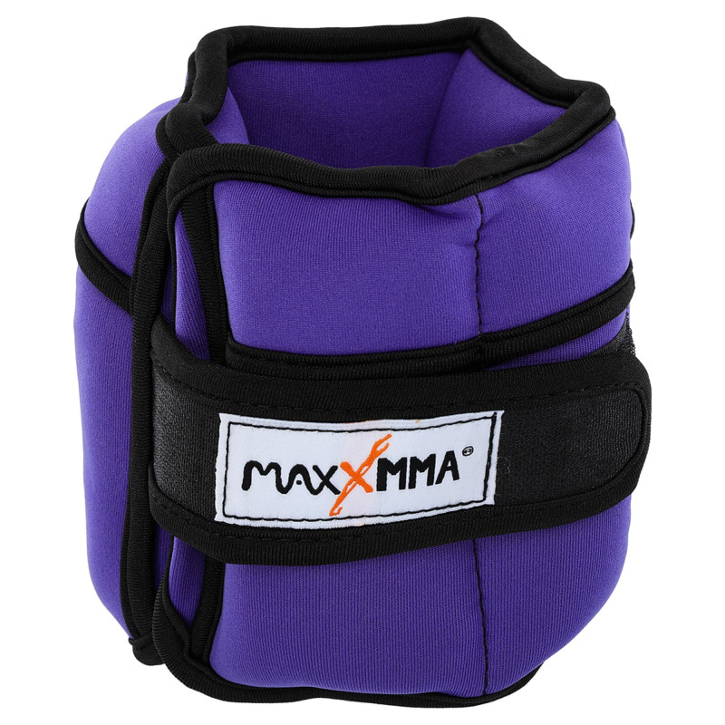 Обважнювачі-манжети з регульованою вагою для рук і ніг MAXXMMA FWB04 2x1,1кг кольори в асортименті