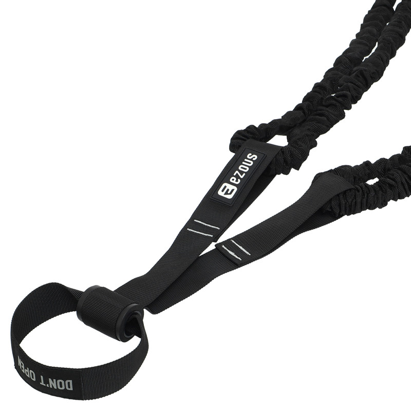 Дверний фіксатор Якір для еспандерів подвійний DOUBLE HEAD DOOR ANCHOR EZOUS G-03 чорний