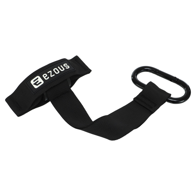 Дверний фіксатор Якір для еспандерів з карабіном DOOR STRAP EZOUS G-04 чорний