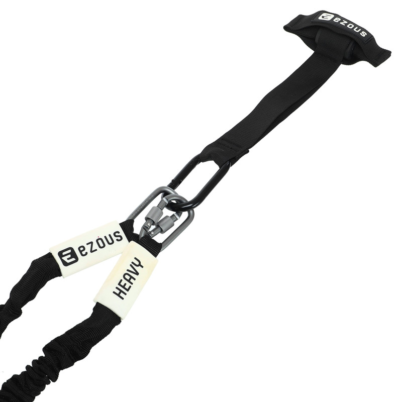Дверний фіксатор Якір для еспандерів з карабіном DOOR STRAP EZOUS G-04 чорний