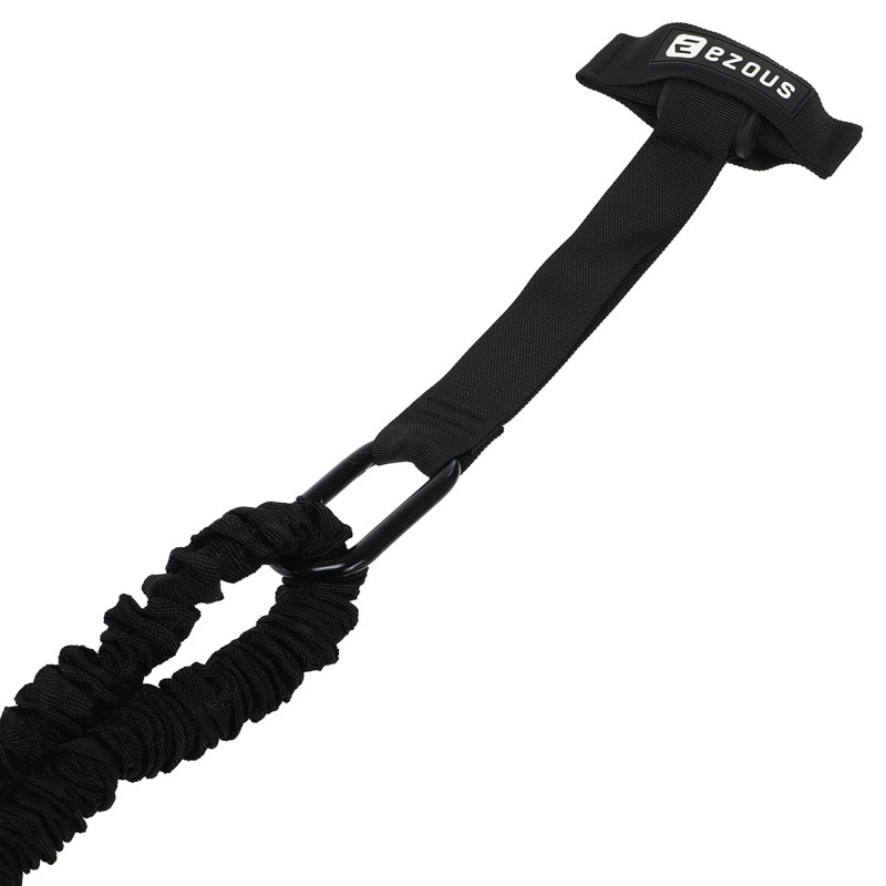 Дверний фіксатор Якір для еспандерів з карабіном DOOR STRAP EZOUS G-04 чорний