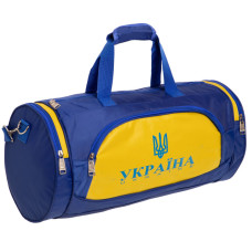 Сумка спортивна Бочонок SP-Sport GA-016-U синій-жовтий