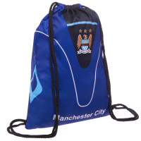 Рюкзак-мішок SP-Sport GA-4433-3 MANCHESTER CITY 37х46см синій-чорний