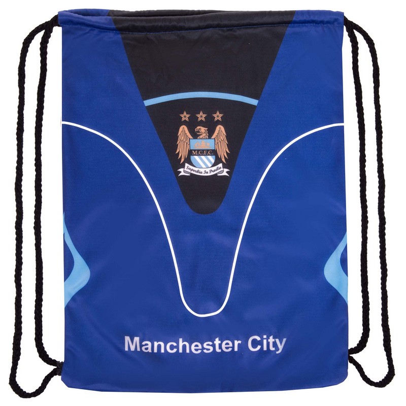 Рюкзак-мішок SP-Sport GA-4433-3 MANCHESTER CITY 37х46см синій-чорний