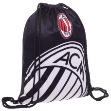 Рюкзак-мішок SP-Sport GA-4433-4 AC MILAN 37х46см чорний-білий