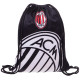 Рюкзак-мішок SP-Sport GA-4433-4 AC MILAN 37х46см чорний-білий