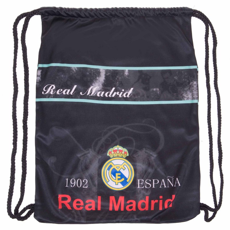 Рюкзак-мішок SP-Sport GA-4433-6 REAL MADRID 39х49см чорний-червоний