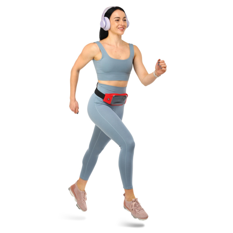 Сумка на пояс спортивна для бігу із сенсорним екраном RUNNING WAISTPACK SP-Sport GA-506 кольори в асортименті