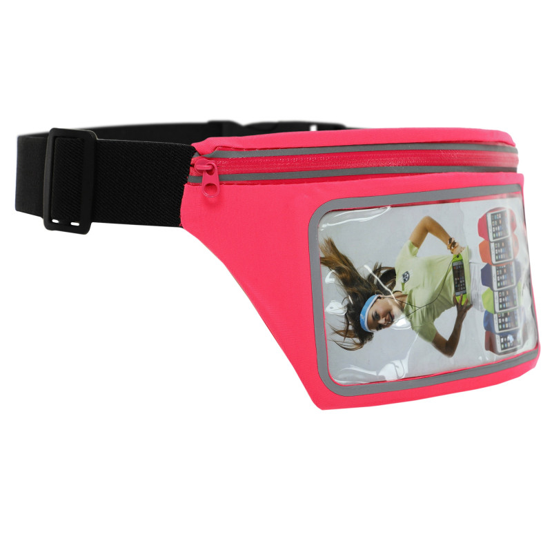 Сумка на пояс спортивна для бігу із сенсорним екраном RUNNING WAISTPACK SP-Sport GA-507 кольори в асортименті