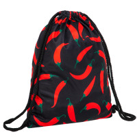 Рюкзак-мішок SP-Sport GA-5972 CHILI 46х37см чорний-червоний