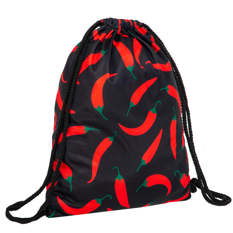 Рюкзак-мішок SP-Sport GA-5972 CHILI 46х37см чорний-червоний