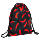 Рюкзак-мішок SP-Sport GA-5972 CHILI 46х37см чорний-червоний
