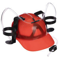 Каска пивна з підставкою під банки Алко каска SP-Sport Drinking Hat GB022 кольори в асортименті