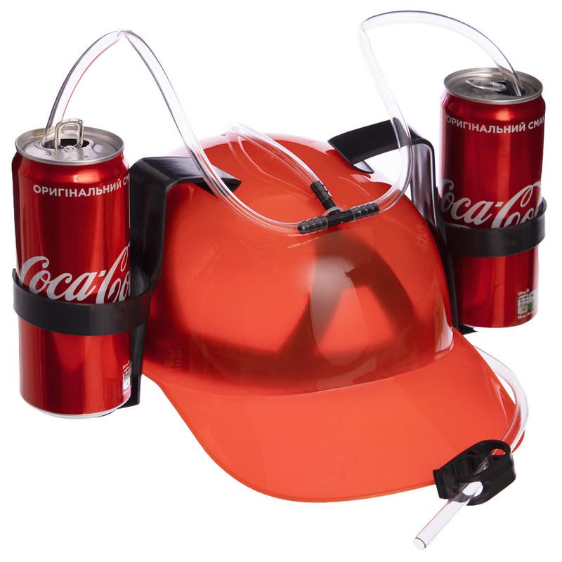 Каска пивна з підставкою під банки Алко каска SP-Sport Drinking Hat GB022 кольори в асортименті
