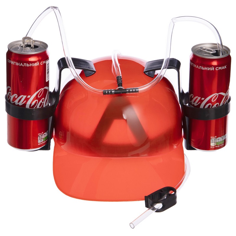 Каска пивна з підставкою під банки Алко каска SP-Sport Drinking Hat GB022 кольори в асортименті