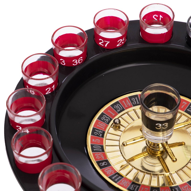 Настільна гра «П'яна рулетка» алко рулетка Drinking Roulette Set SP-Sport GB066-P 16 стопок