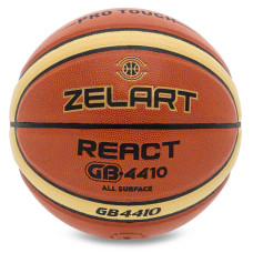 М'яч баскетбольний ZELART REACT GB4410 розмір 6