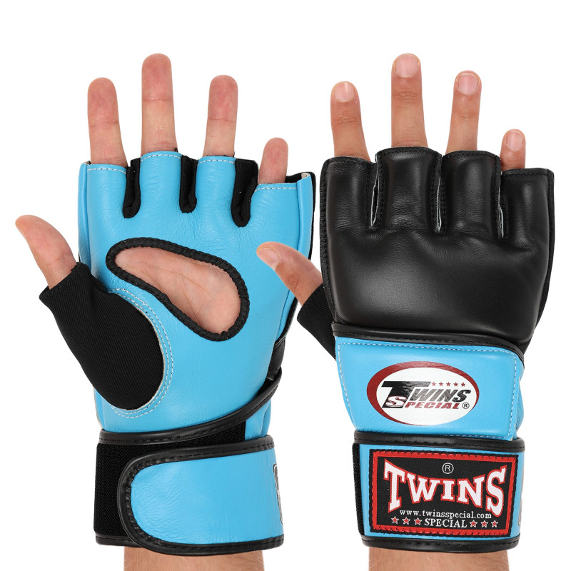 Рукавиці для змішаних єдиноборств MMA TWINS GGL-4 M-XL кольори в асортименті