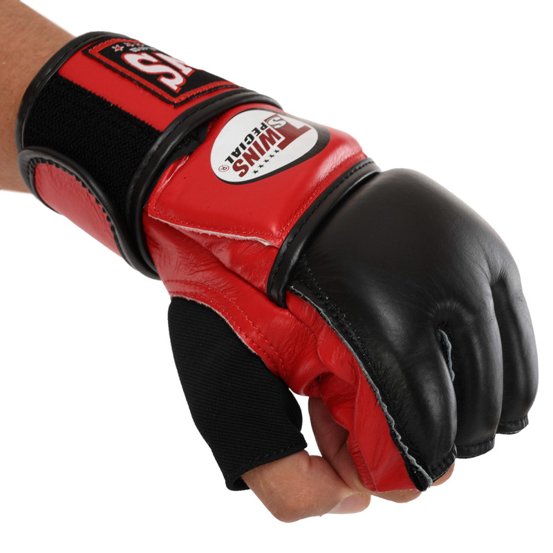 Рукавиці для змішаних єдиноборств MMA TWINS GGL-4 M-XL кольори в асортименті
