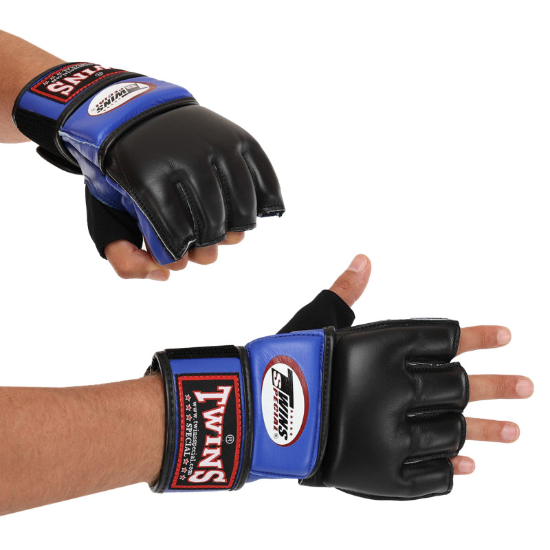 Рукавиці для змішаних єдиноборств MMA TWINS GGL-4 M-XL кольори в асортименті