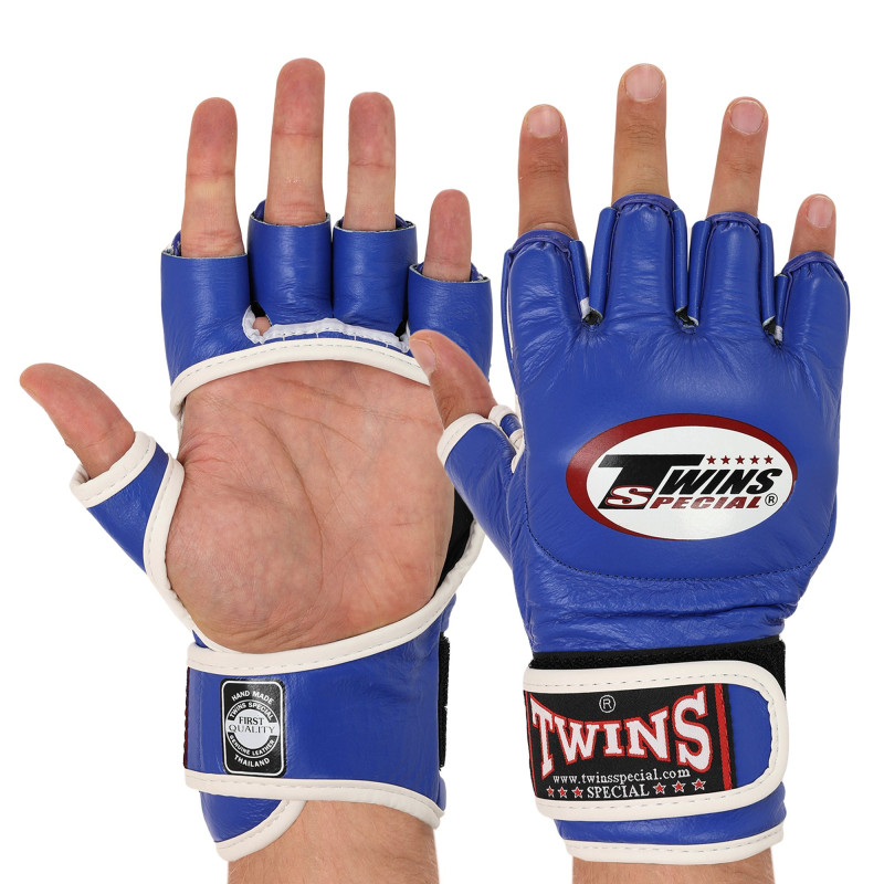Рукавиці для змішаних єдиноборств MMA TWINS GGL-6 M-XL кольори в асортименті