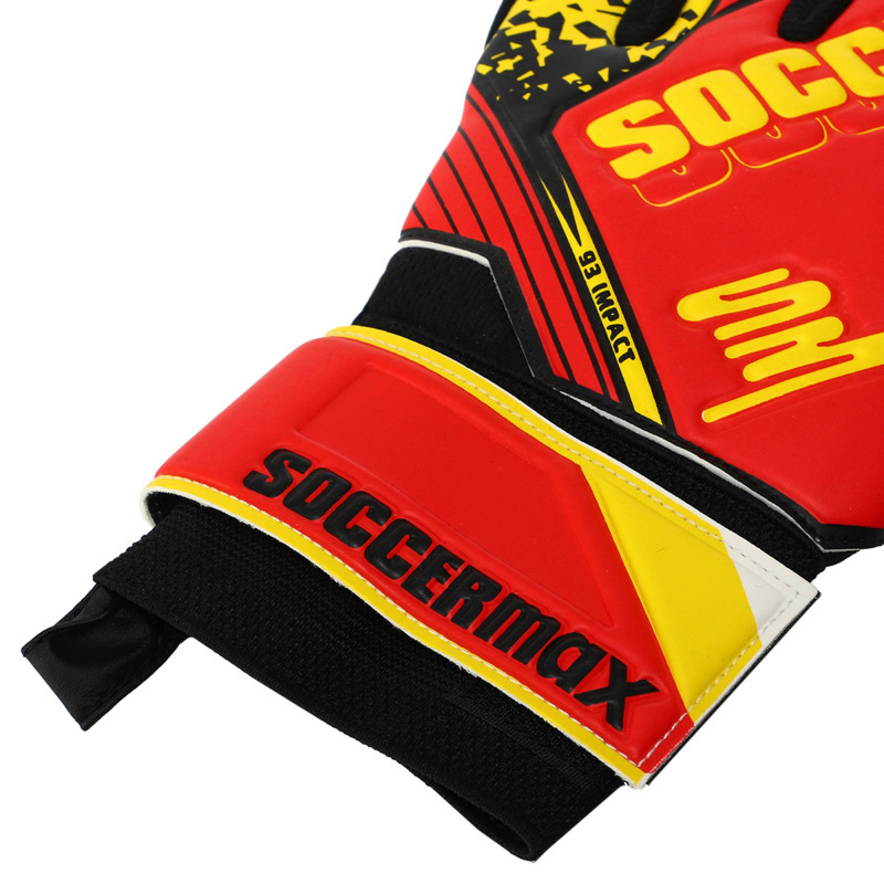Рукавиці воротарські професійні із захистом пальців SOCCERMAX GK-4316 розмір 7-11 кольори в асортименті