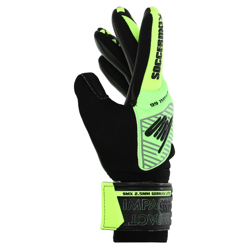 Рукавиці воротарські професійні із захистом пальців SOCCERMAX GK-4317 розмір 7-11 кольори в асортименті
