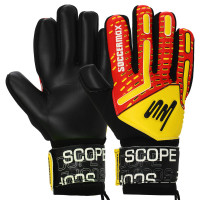 Рукавиці воротарські професійні із захистом пальців SOCCERMAX GK-4321 розмір 7-11 кольори в асортименті