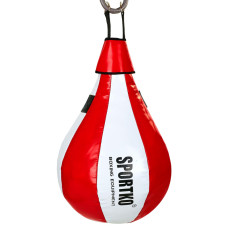 Груша боксерська підвісна краплеподібна набивна SPORTKO GP-3 60x35см кольори в асортименті