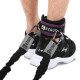 Лямка для ніг TRAINING LEG STRAPS EZOUS H-03 1шт чорний-фіолетовий