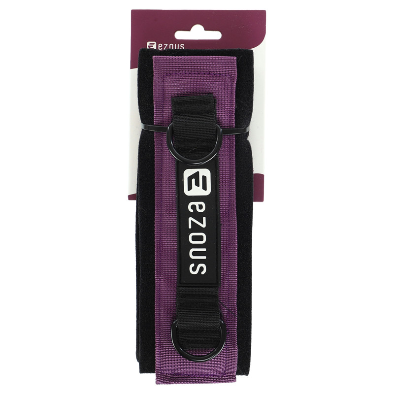 Лямка для ніг TRAINING LEG STRAPS EZOUS H-03 1шт чорний-фіолетовий