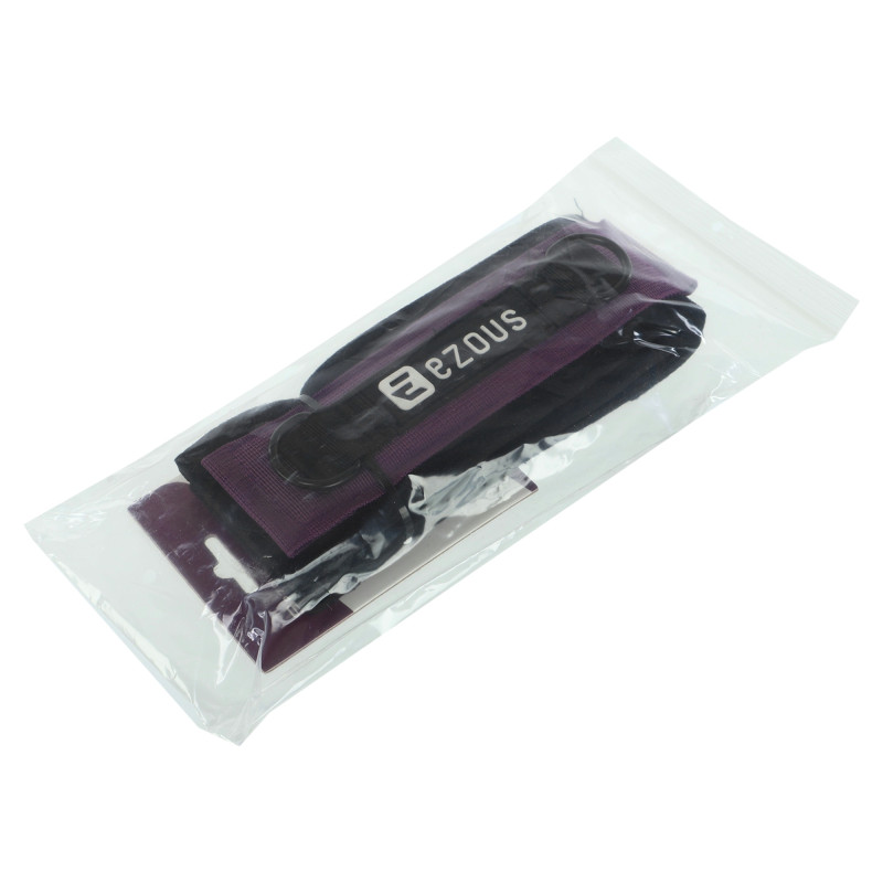 Лямка для ніг TRAINING LEG STRAPS EZOUS H-03 1шт чорний-фіолетовий