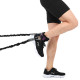 Лямка для ніг TRAINING LEG STRAPS EZOUS H-03 1шт чорний-фіолетовий