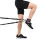 Лямка для ніг TRAINING ANKLE STRAPS 3.0 EZOUS H-04 1шт чорний-фіолетовий