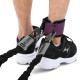 Лямка для ніг TRAINING ANKLE STRAPS 3.0 EZOUS H-04 1шт чорний-фіолетовий