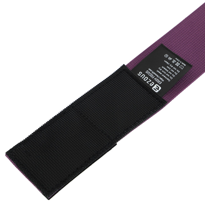 Лямка для ніг TRAINING ANKLE STRAPS 3.0 EZOUS H-04 1шт чорний-фіолетовий