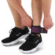Лямка для ніг TRAINING ANKLE STRAPS 3.0 EZOUS H-04 1шт чорний-фіолетовий