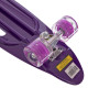 Пенні борд Penny Board круїзер пластиковий з колесами які світяться та ручкою для перенесення 24