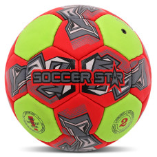 М'яч гандбольний SOCCER STAR HB-4526-2 розмір 2 червоний-салатовий