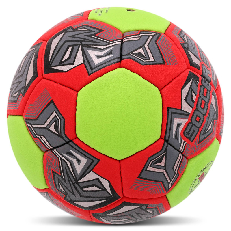 М'яч гандбольний SOCCER STAR HB-4526-3 розмір 3 червоний-салатовий