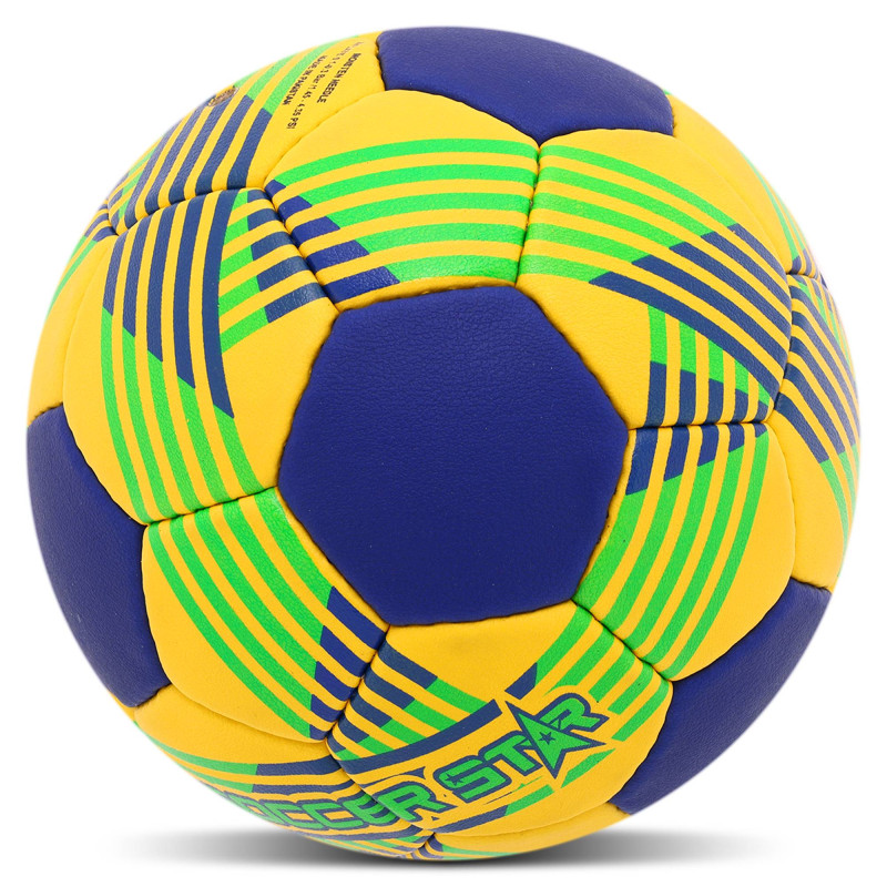 М'яч гандбольний SOCCER STAR HB-4527-3 розмір 3 жовтий-синій
