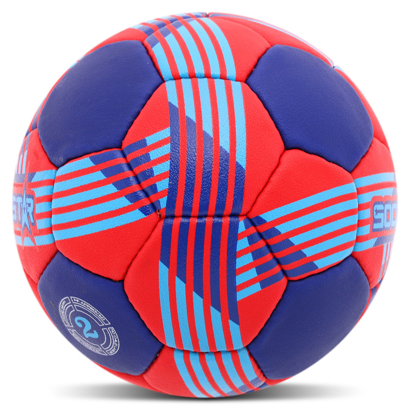 М'яч гандбольний SOCCER STAR HB-4530-2 розмір 2 червоний-синій