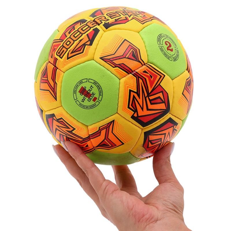 М'яч гандбольний SOCCER STAR HB-4531-2 розмір 2 жовтий-салатовий