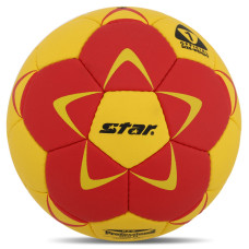 М'яч гандбольний STAR NEW PROFESSIONAL GOLD HB421 размер 1 жовтий-червоний