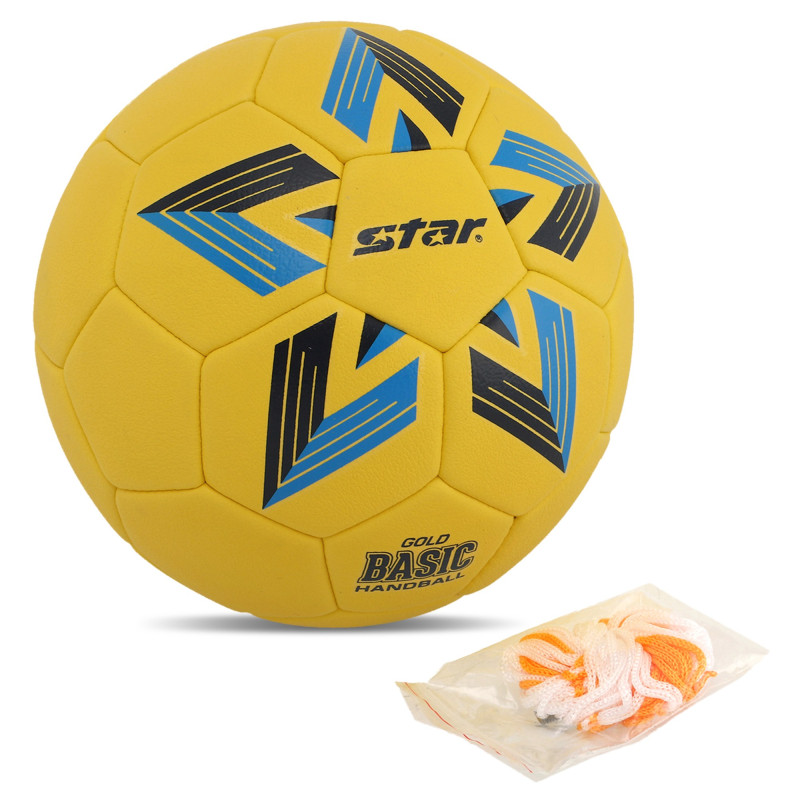 М'яч гандбольний STAR GOLD BASIC HB611 размер 1 жовтий-синій