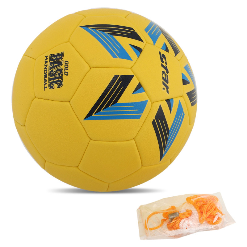 М'яч гандбольний STAR GOLD BASIC HB611 размер 1 жовтий-синій