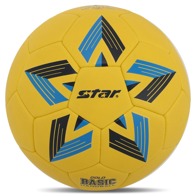 М'яч гандбольний STAR GOLD BASIC HB611 размер 1 жовтий-синій