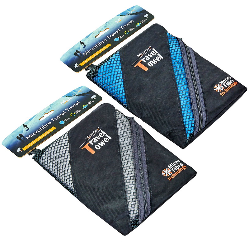 Рушник спортивний з мікрофібри TRAVEL TOWEL 4Monster HG-LST 60х120см кольори в асортименті